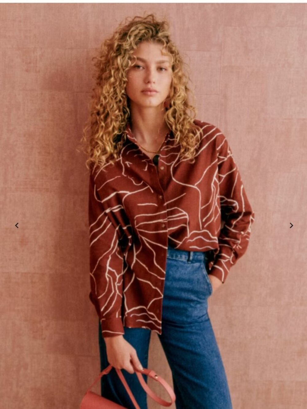 Sezane Maxy Shirt - Sézane X Roberto Ruspoli Hestia - Size 6
